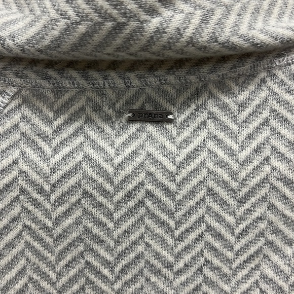 PrAna Mattea Sweater in Light Gray Wool Blend XS - Picture 10 of 14